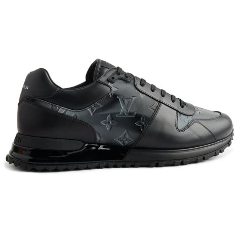 louis vuitton run away black silver iridescent sneaker|louis vuitton denim runners.